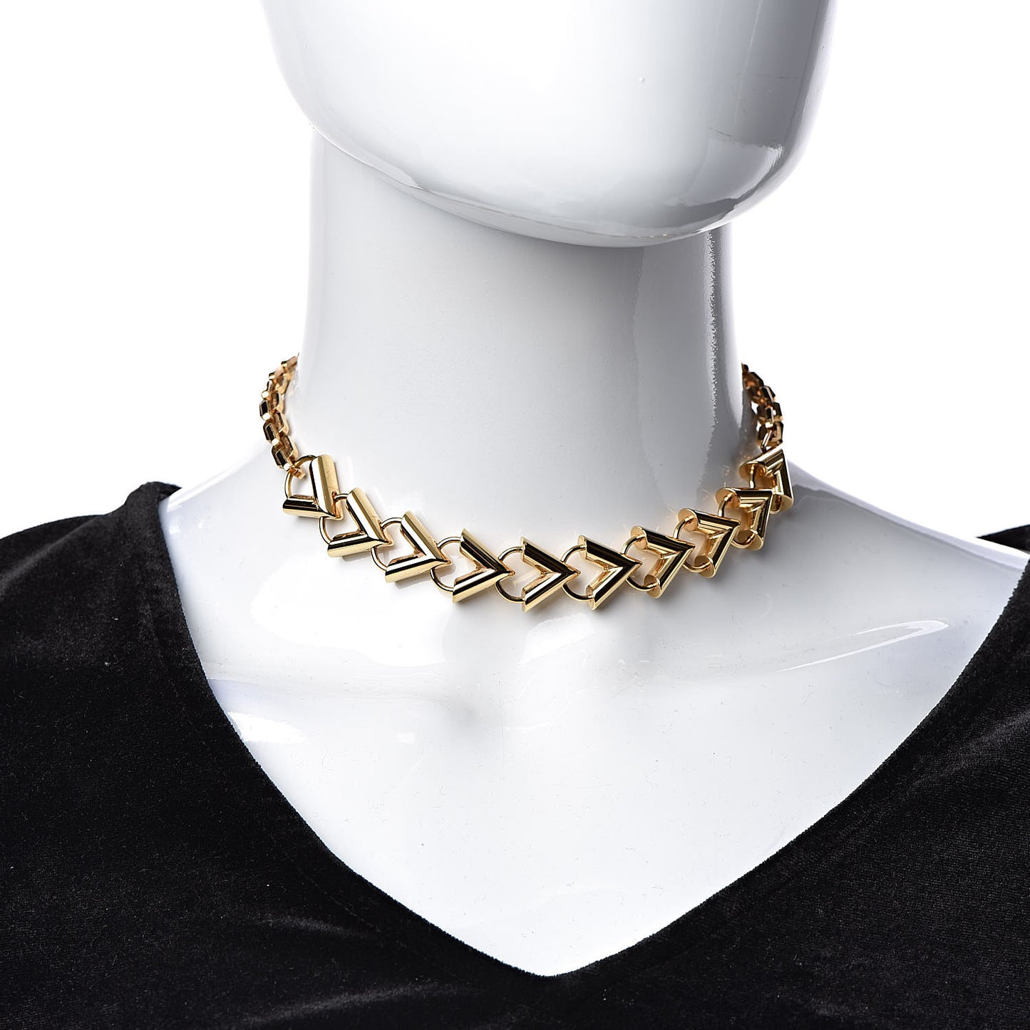 LVision Chain Necklace Gold