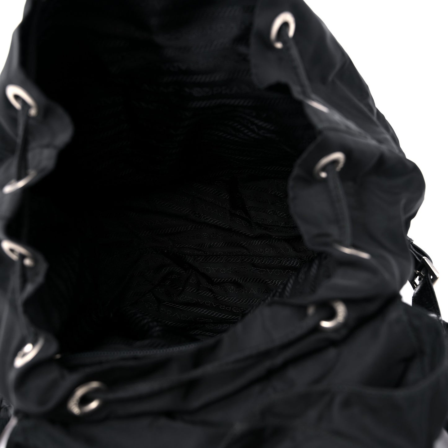 Nylon Vela Medium Backpack Black