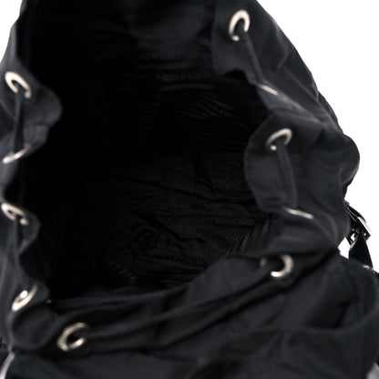 Prada Nylon Vela Medium Backpack Black 5 of 14