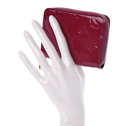 Louis Vuitton Vernis Zippy Coin Purse Magenta 2 of 7