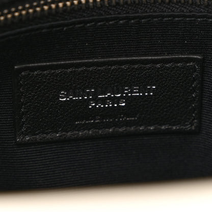 Saint Laurent Calfskin Y Quilted Monogram Medium Loulou Chain Satchel Crema Soft 7 of 11
