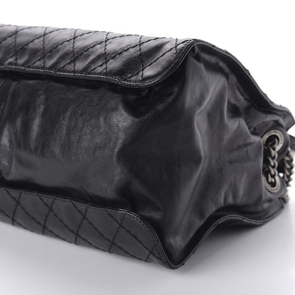 Chanel Calfskin CC Crave Tote Black 7 of 10