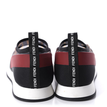 Fendi Technical Mesh FF Sneakers 37 Tobacco Red 6 of 9