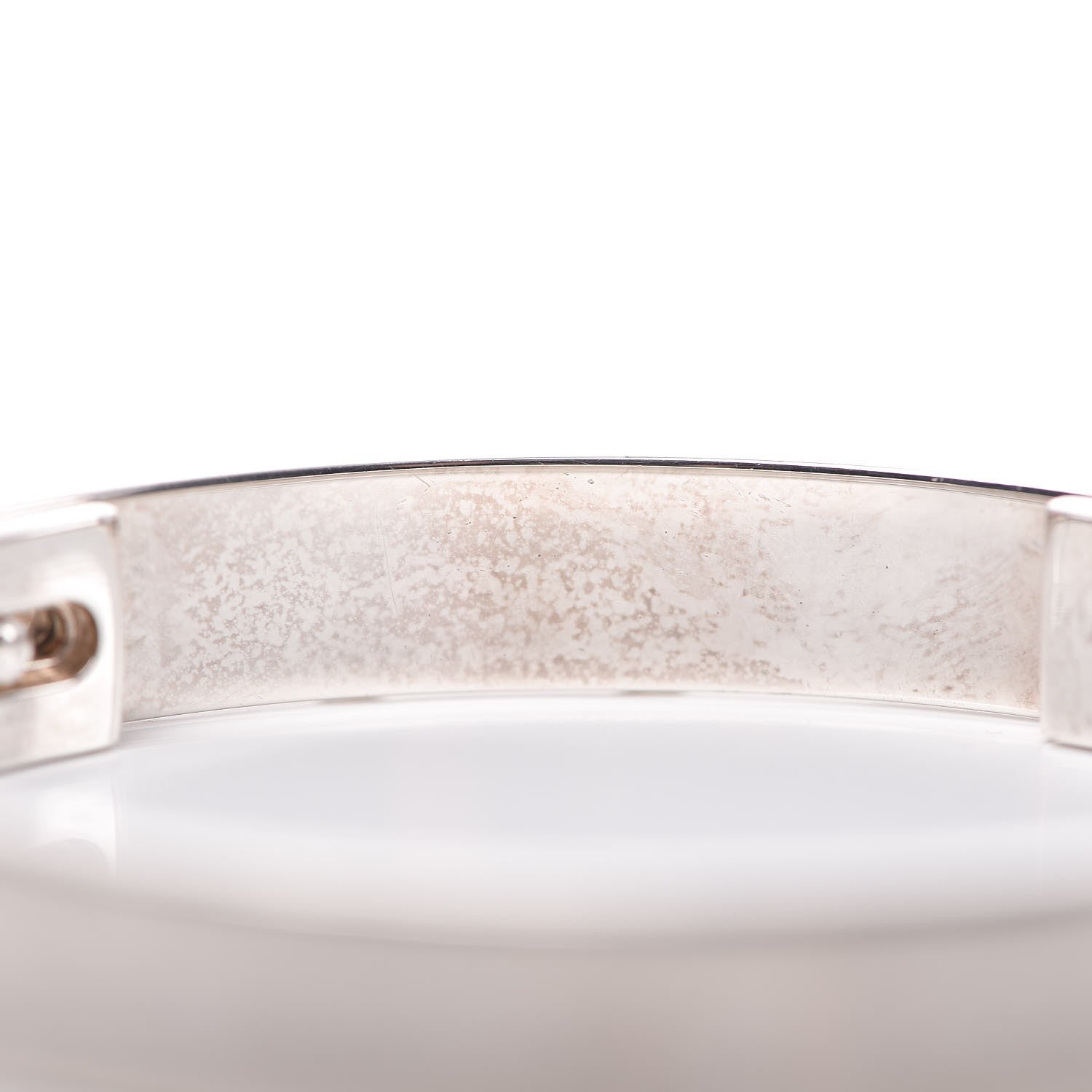 Hermes Sterling Silver PM Collier De Chien Bracelet XL 7 of 14