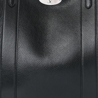 Mulberry High Shine Grain Bayswater Tote Black 7 of 9