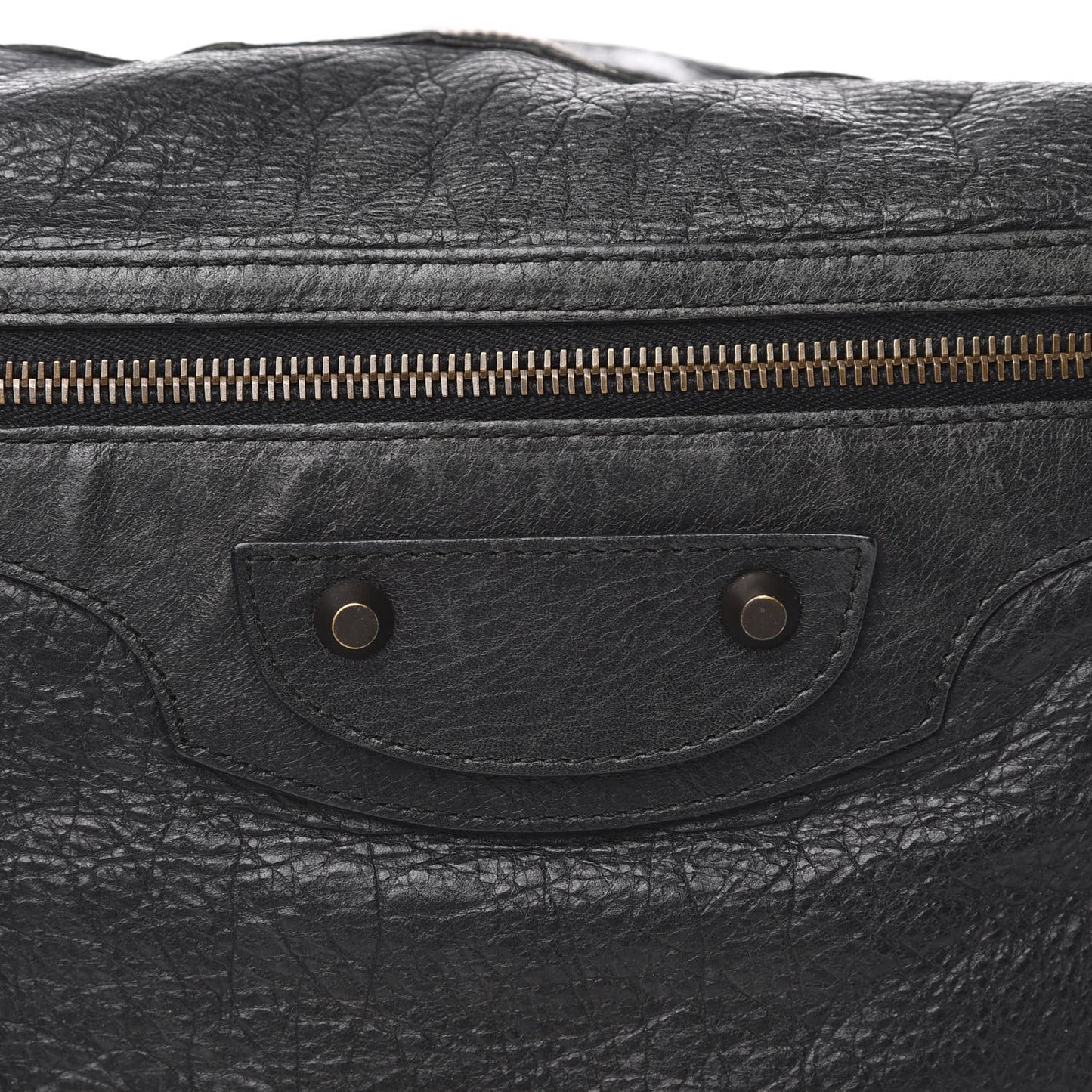 Agneau Classic Hardware Day Hobo Black