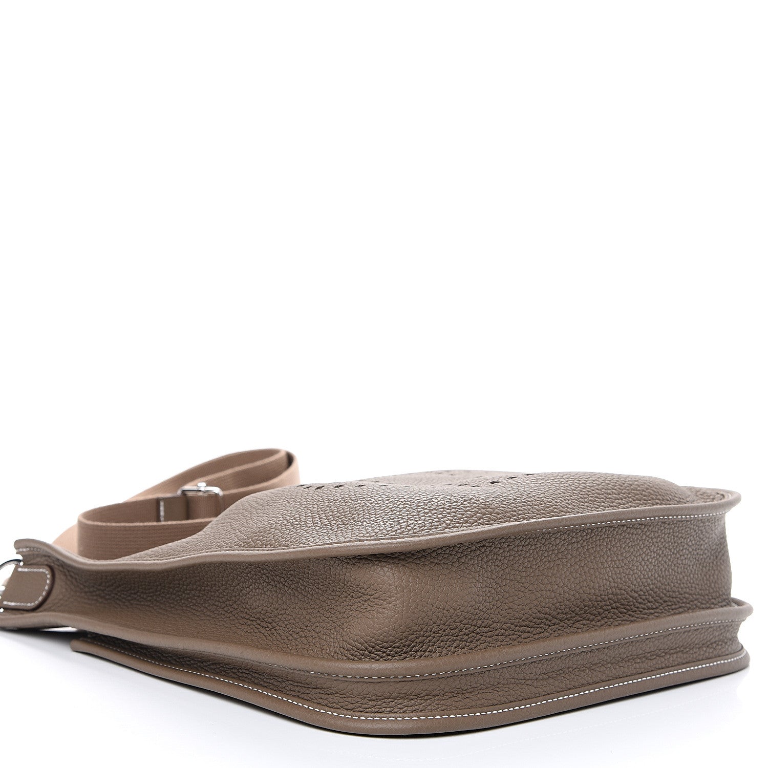 Hermes Taurillon Clemence Evelyne III PM Etoupe 3 of 9