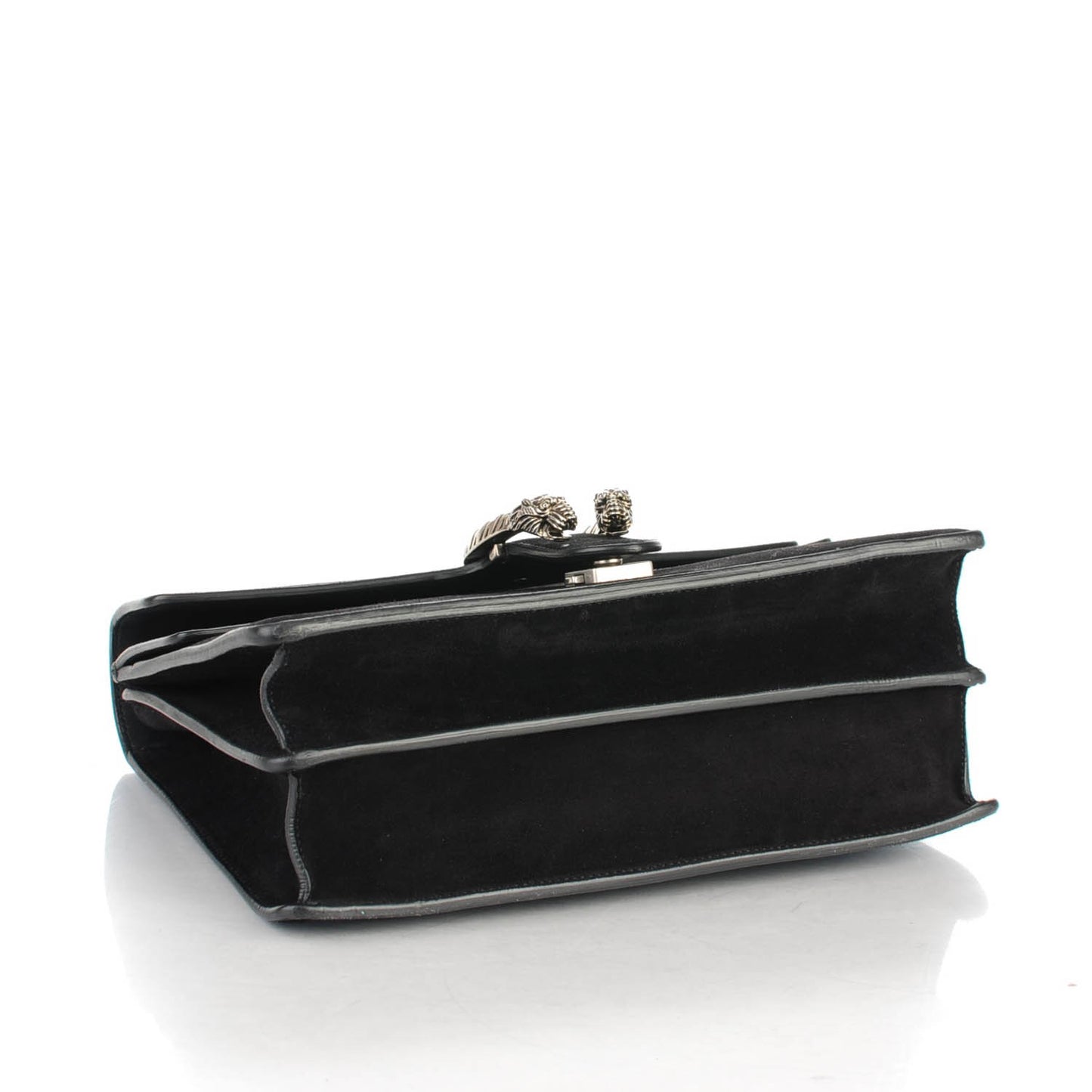 Suede Medium Dionysus Shoulder Bag Black