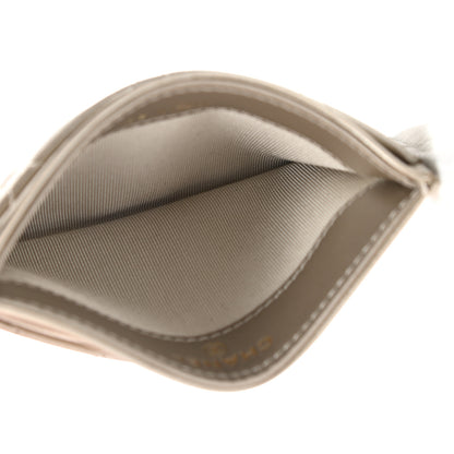Chanel Metallic Aged Calfskin Quilted Reissue Card Holder Gold 5 of 9