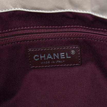 Chanel Iridescent Calfskin Large In the Mix Tote Beige Brown 7 of 15