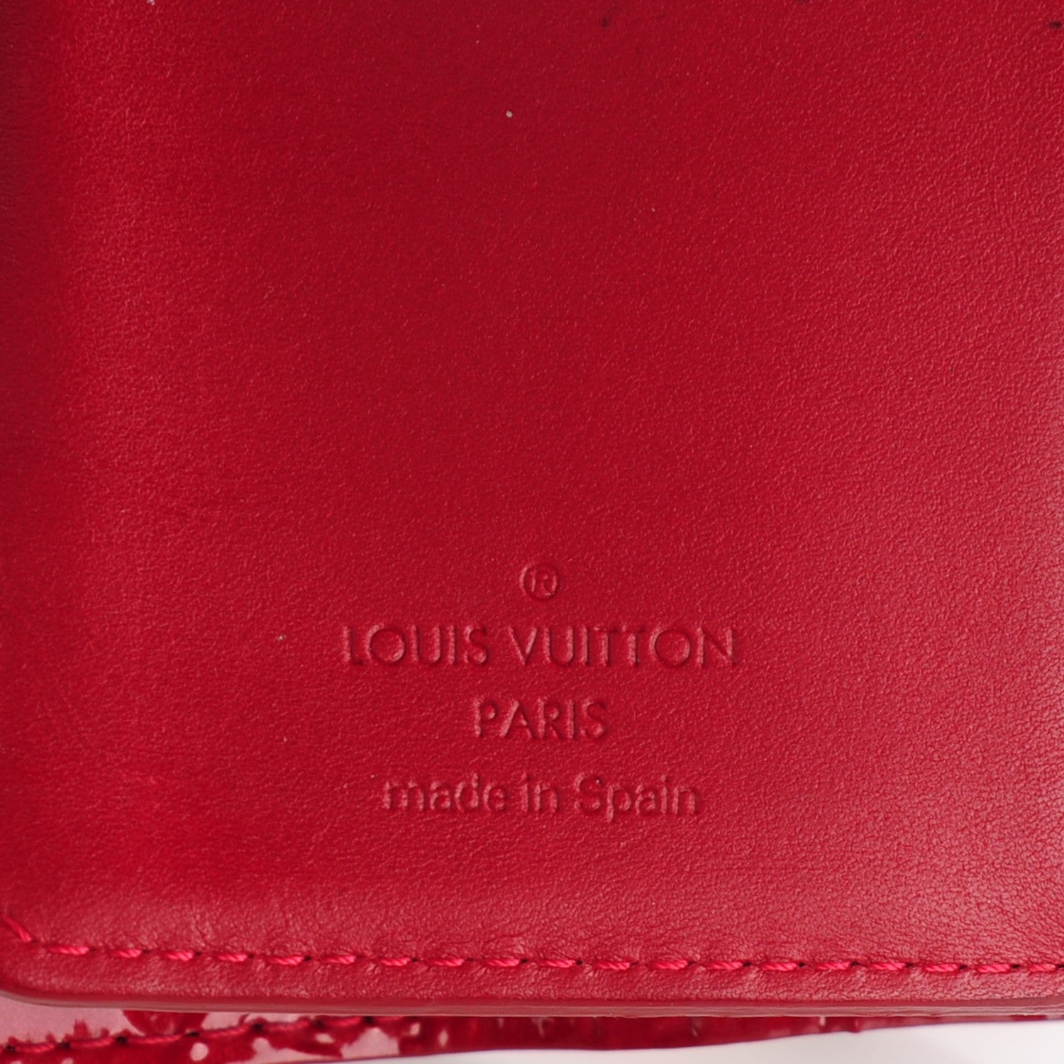 Louis Vuitton Vernis Small Ring Agenda Cover Pomme D'Amour 6 of 7