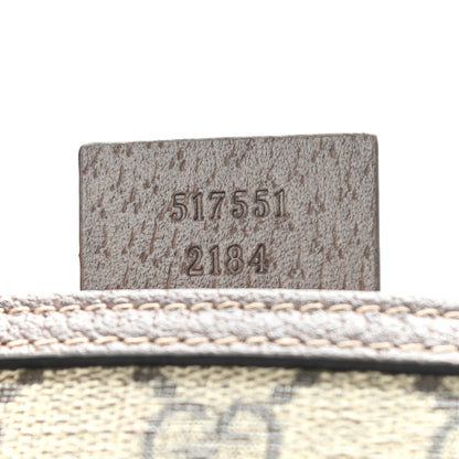 Gucci GG Supreme Monogram Large Ophidia Pouch Clutch Brown 7 of 8