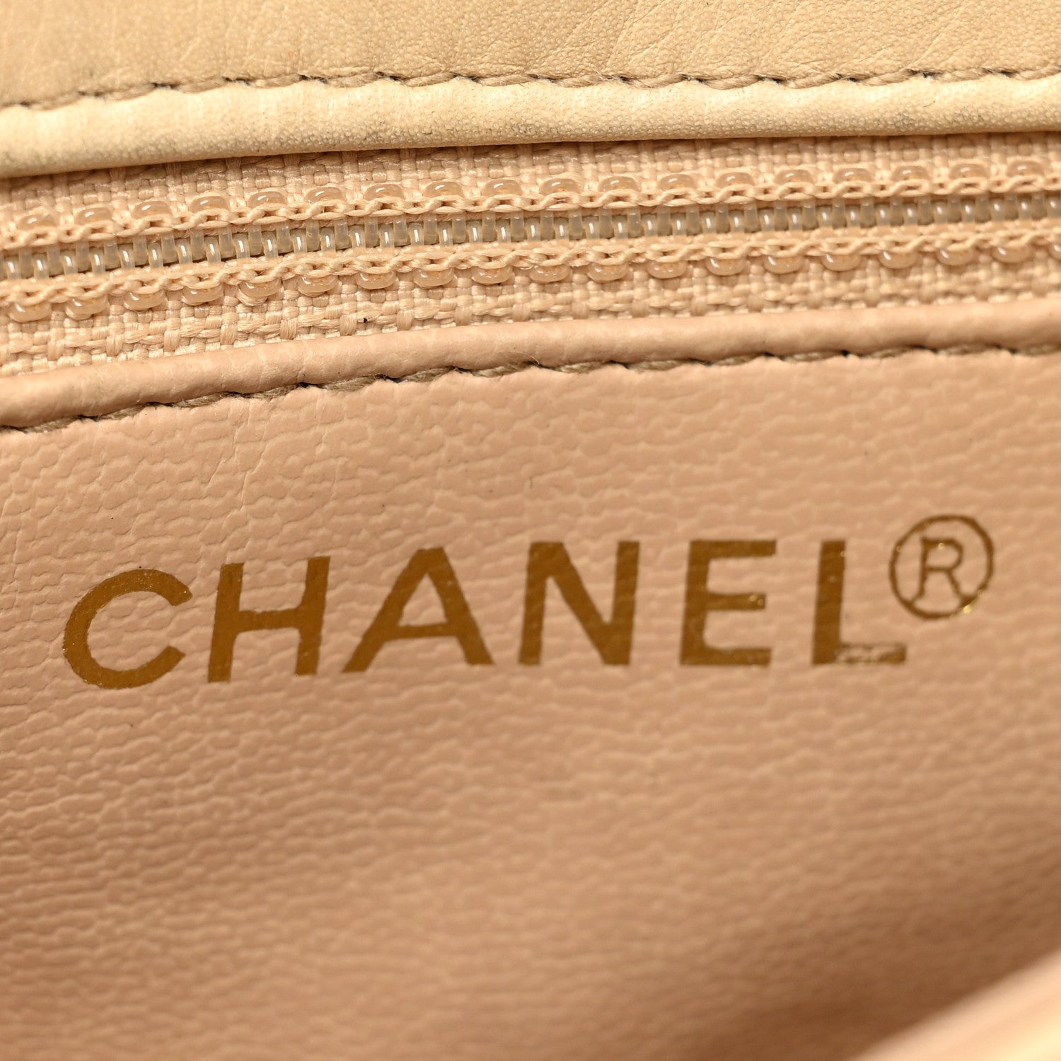 Chanel Lambskin Quilted Flap Waist Belt Bag 75 30 Beige 6 of 24