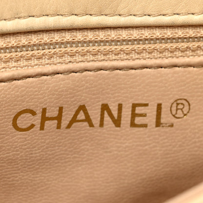 Chanel Lambskin Quilted Flap Waist Belt Bag 75 30 Beige 6 of 24