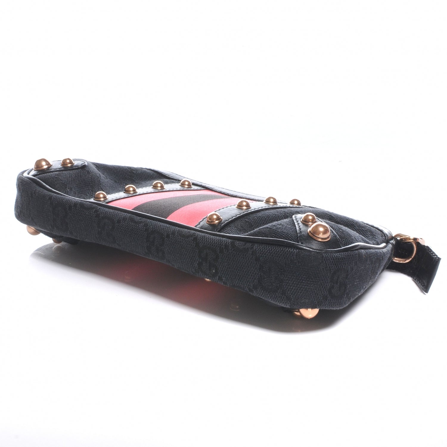 Gucci Monogram Web Clutch Black 4 of 8
