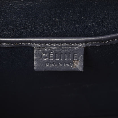 Celine Elephant Calfskin Nano Tri-Color Luggage Bright Orange 7 of 8