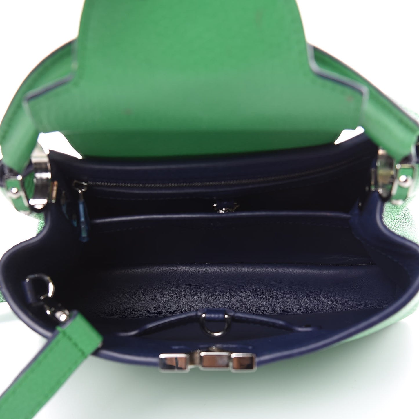 Taurillon Capucines BB Bamboo Indigo
