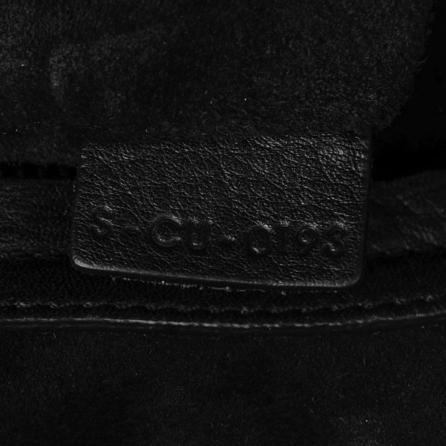 Supple Calfskin Medium Phantom Luggage Black
