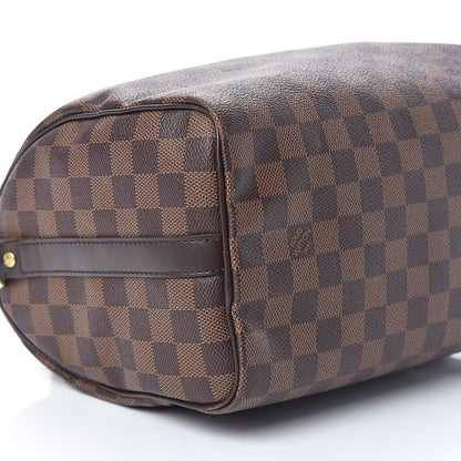 Louis Vuitton Damier Ebene Speedy Bandouliere 25 8 of 10