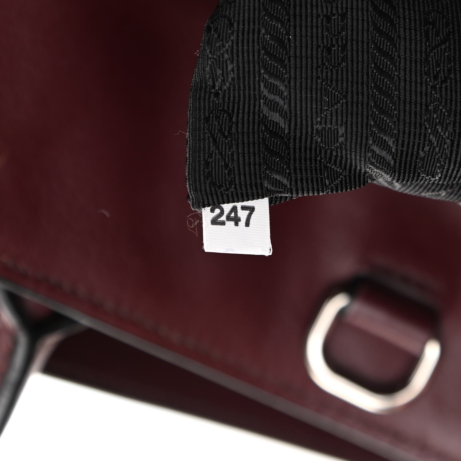 Prada City Calf Tote Granato 7 of 18