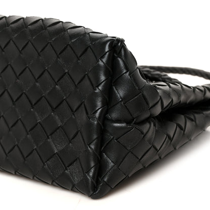 Bottega Veneta Nappa Intrecciato Medium Andiamo Shoulder Bag Black 9 of 9