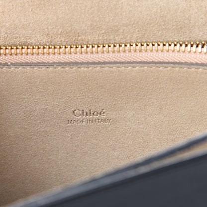 Chloe Suede Calfskin Medium Faye Shoulder Bag Black 5 of 10