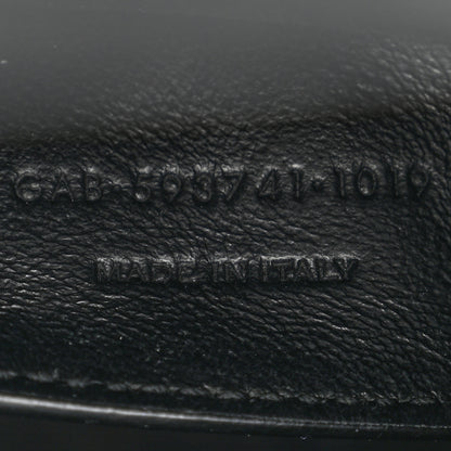Saint Laurent Smooth Calfskin Manhattan Nano Shopper Tote Black 7 of 11