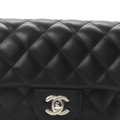 Chanel Calfskin Quilted CC Uniform Flap Belt Bag Black 8 of 10