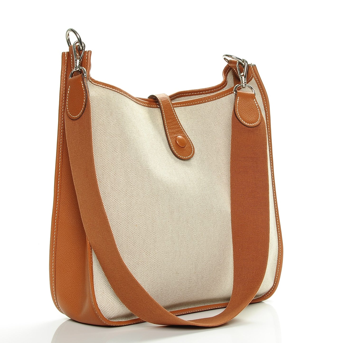 Toile Epsom Evelyne III GM Ecru Gold