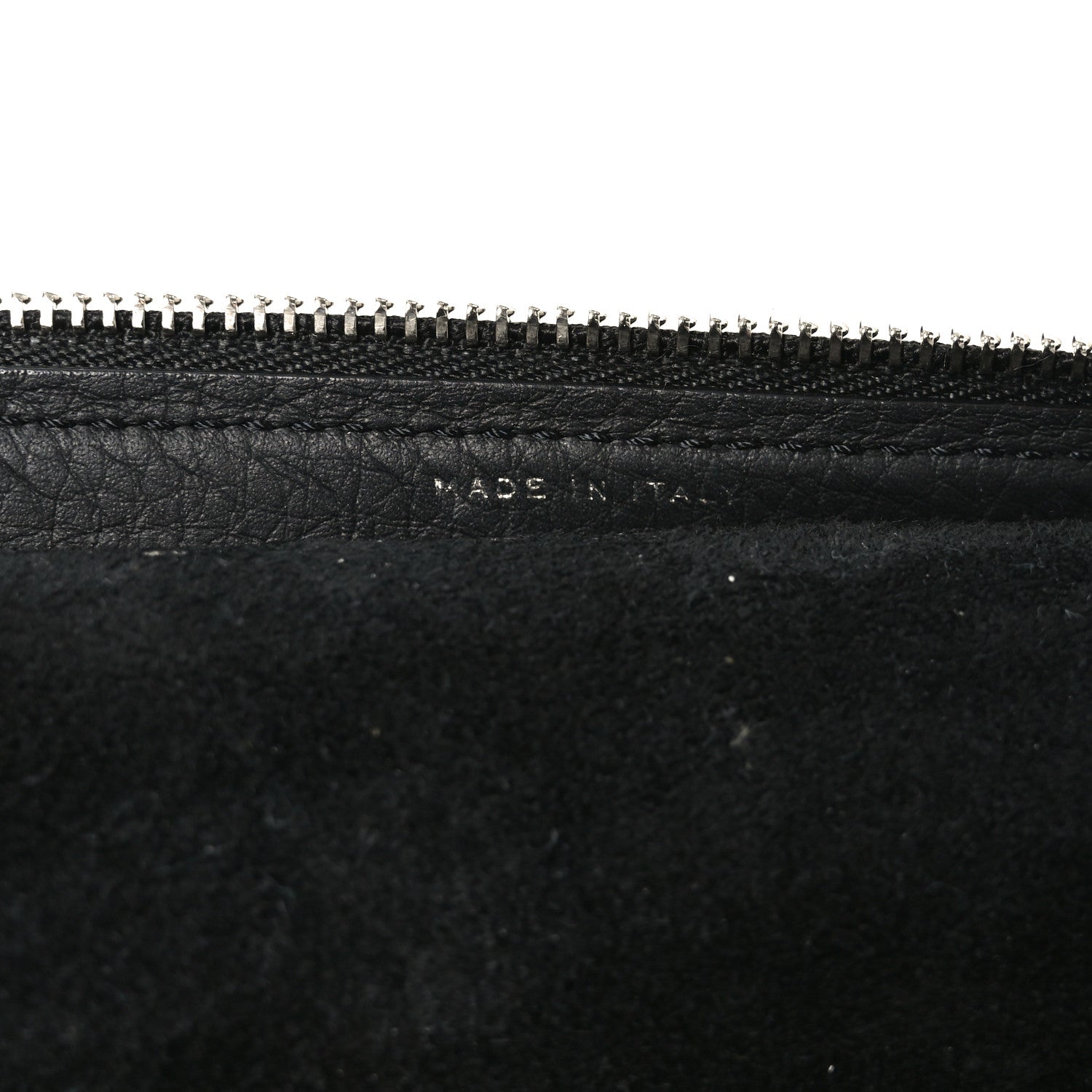 The Row Grained Calfskin Large Slouchy Banana Bag Black 7 of 10