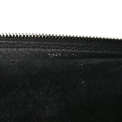 The Row Grained Calfskin Large Slouchy Banana Bag Black 7 of 10