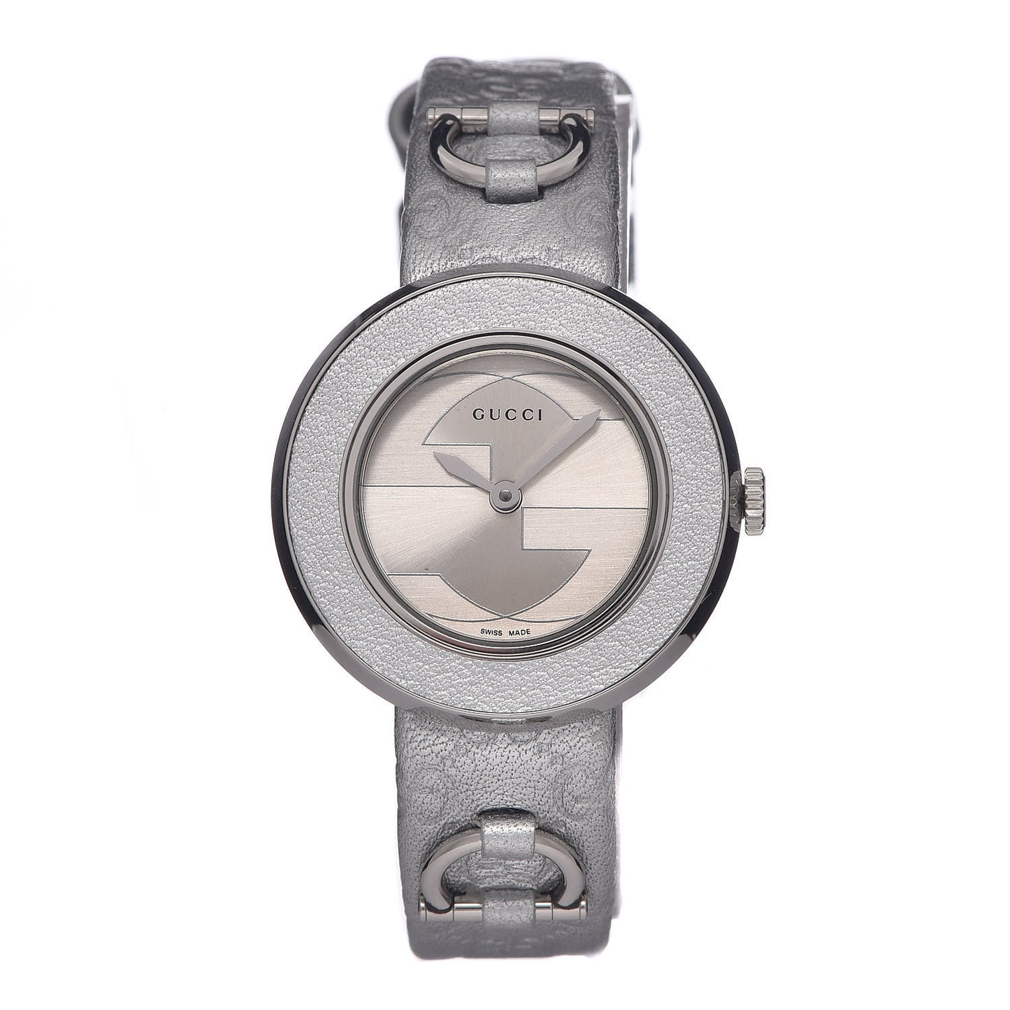 Stainless Steel Calfskin 27mm U-Play Quartz Watch
