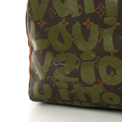 Louis Vuitton Graffiti Keepall 50 Kaki 16 of 17