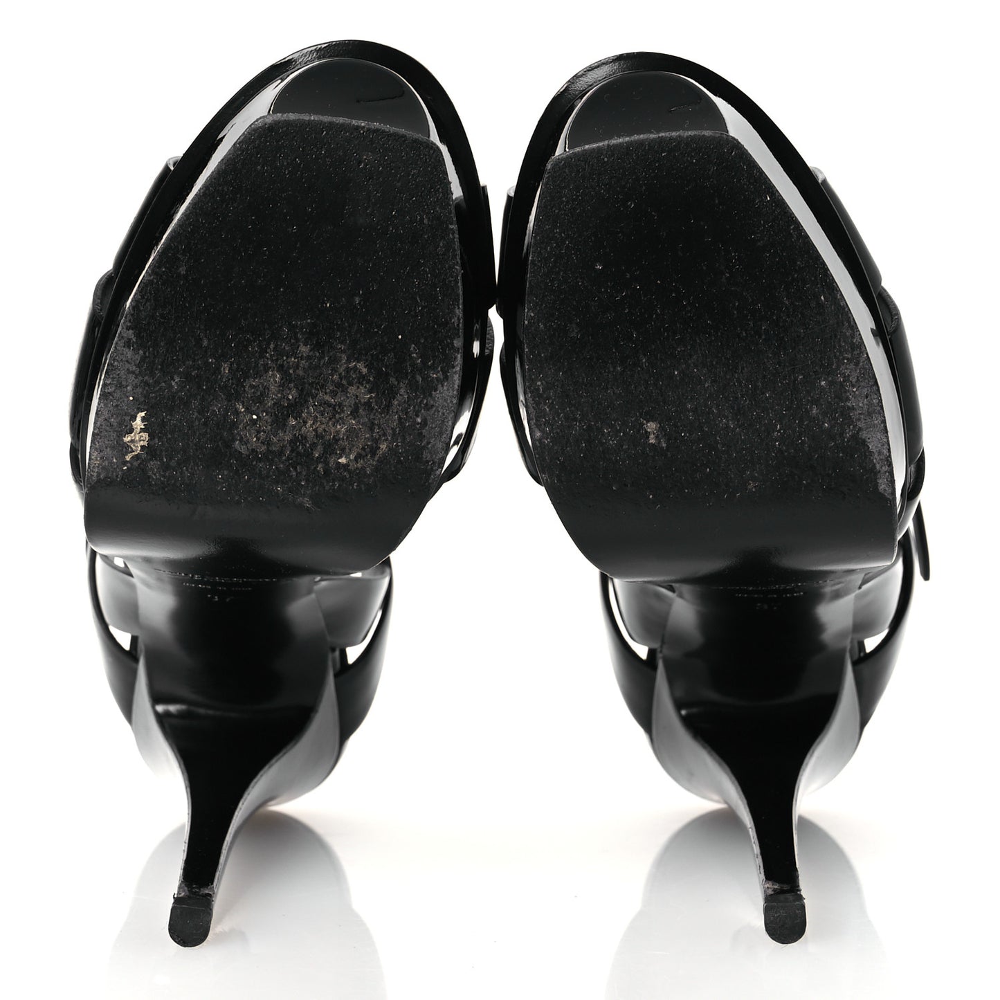 Patent Tribute 105 Platform Sandals 37 Black