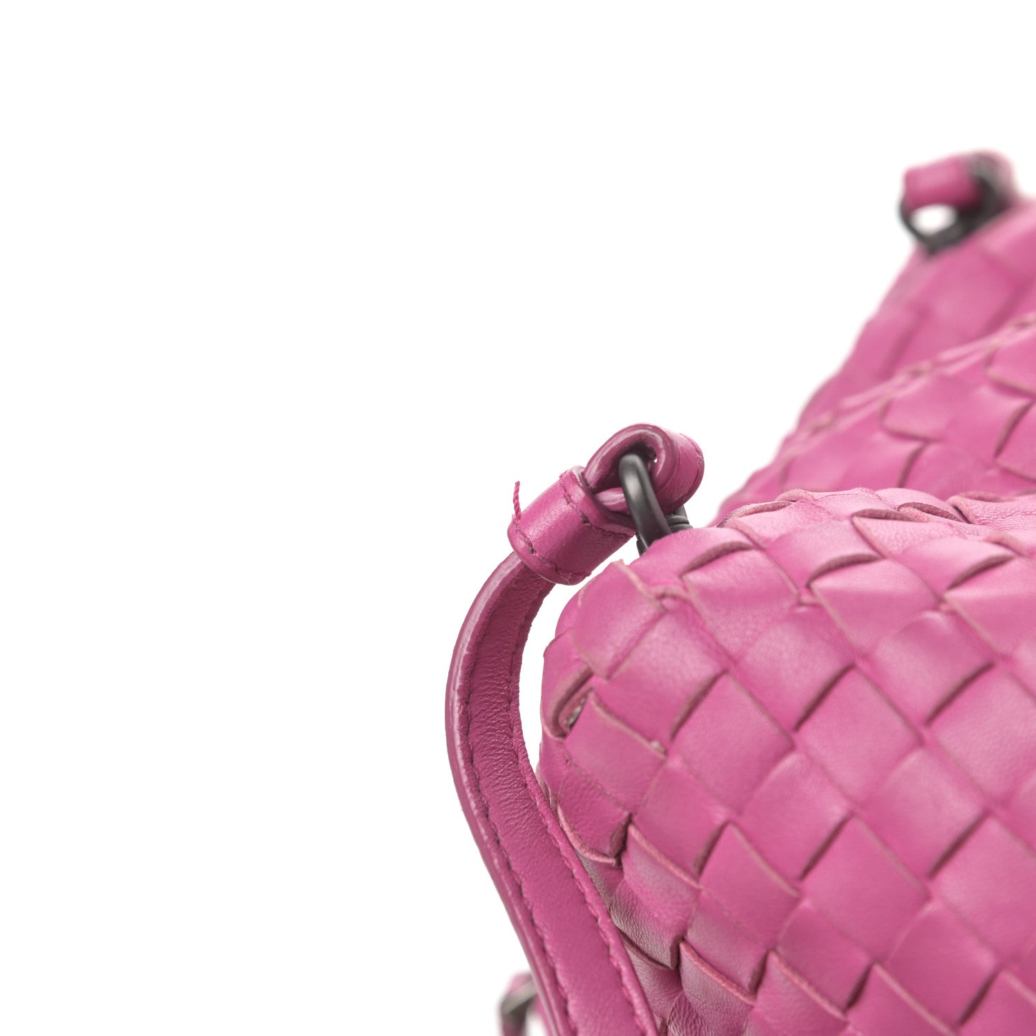 Bottega Veneta Nappa Intrecciato Cube Messenger Ametiste 11 of 13