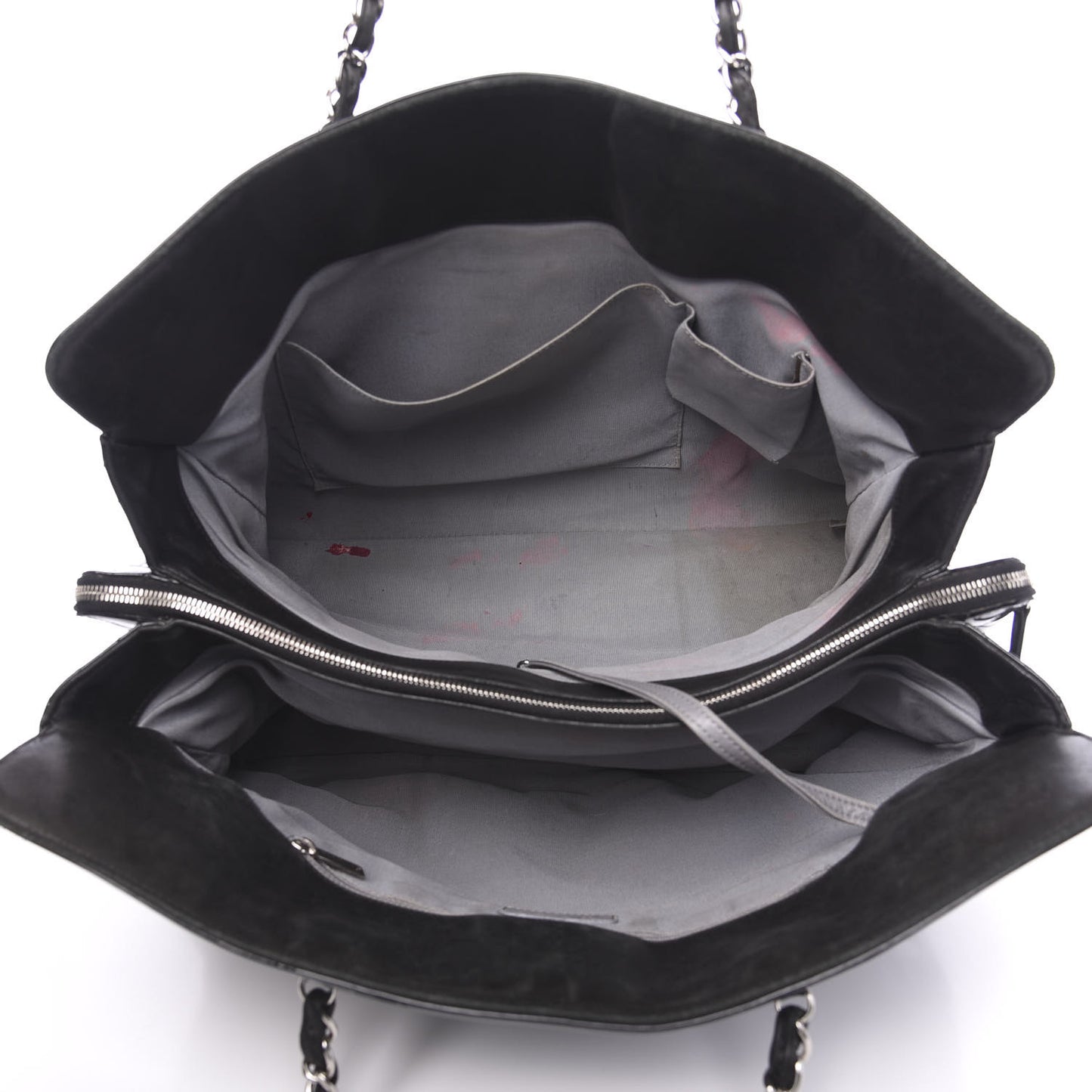 Vinyl XL Lipstick Tote Black