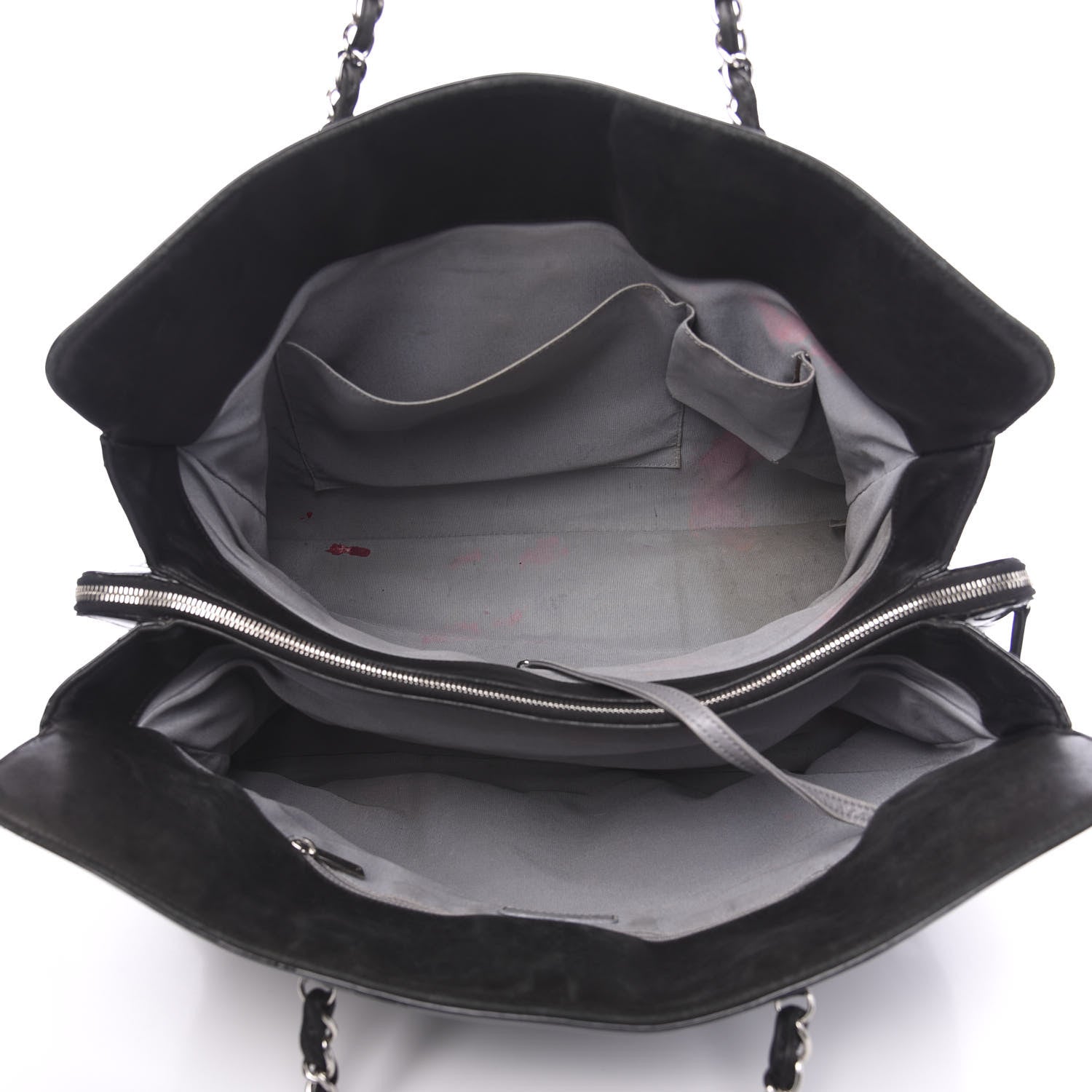 Chanel Vinyl XL Lipstick Tote Black 4 of 19
