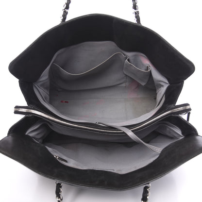Chanel Vinyl XL Lipstick Tote Black 4 of 19