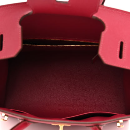 Hermes Madame Calfskin Birkin Sellier 30 Rouge Grenat 5 of 11