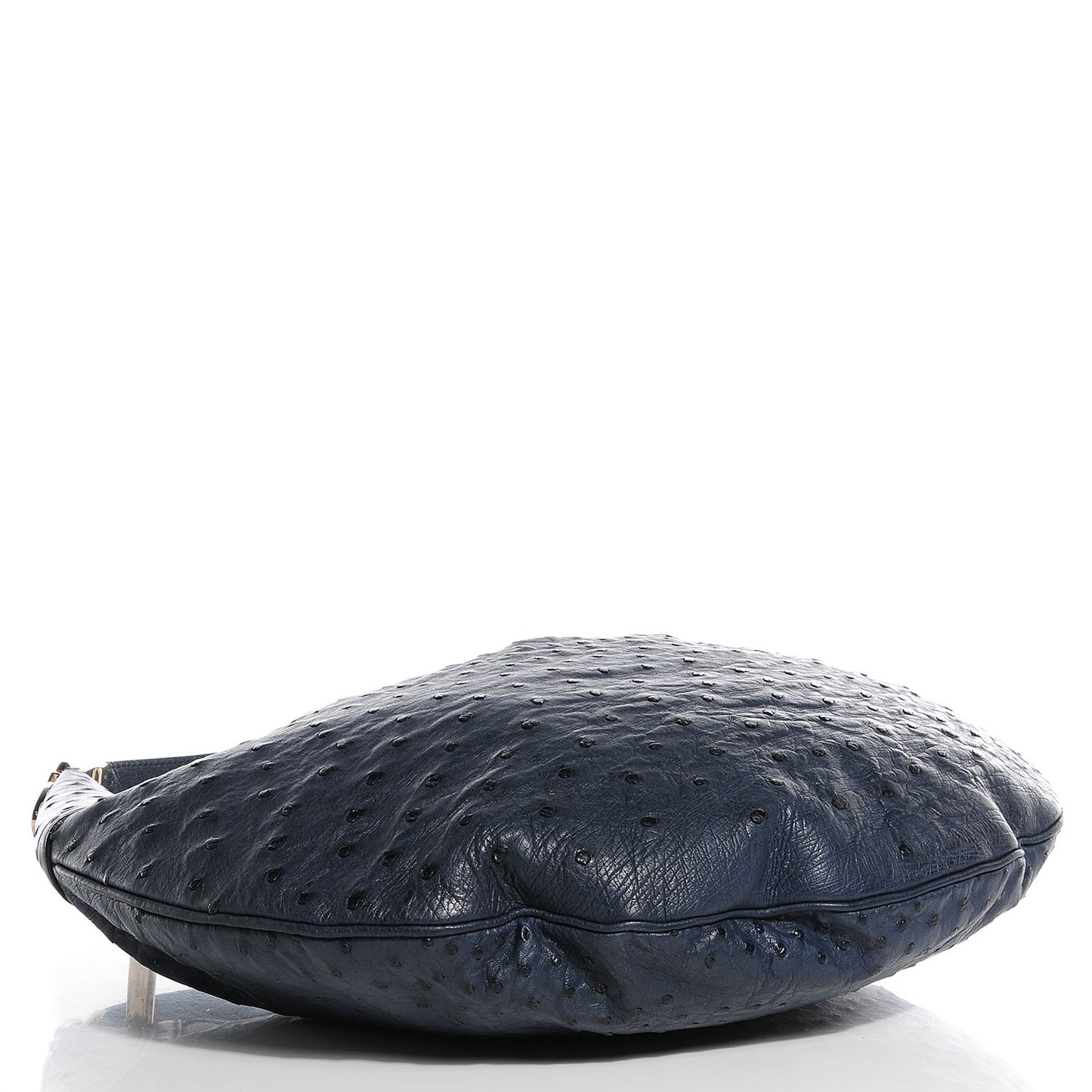 Ostrich Glam Hobo Blue