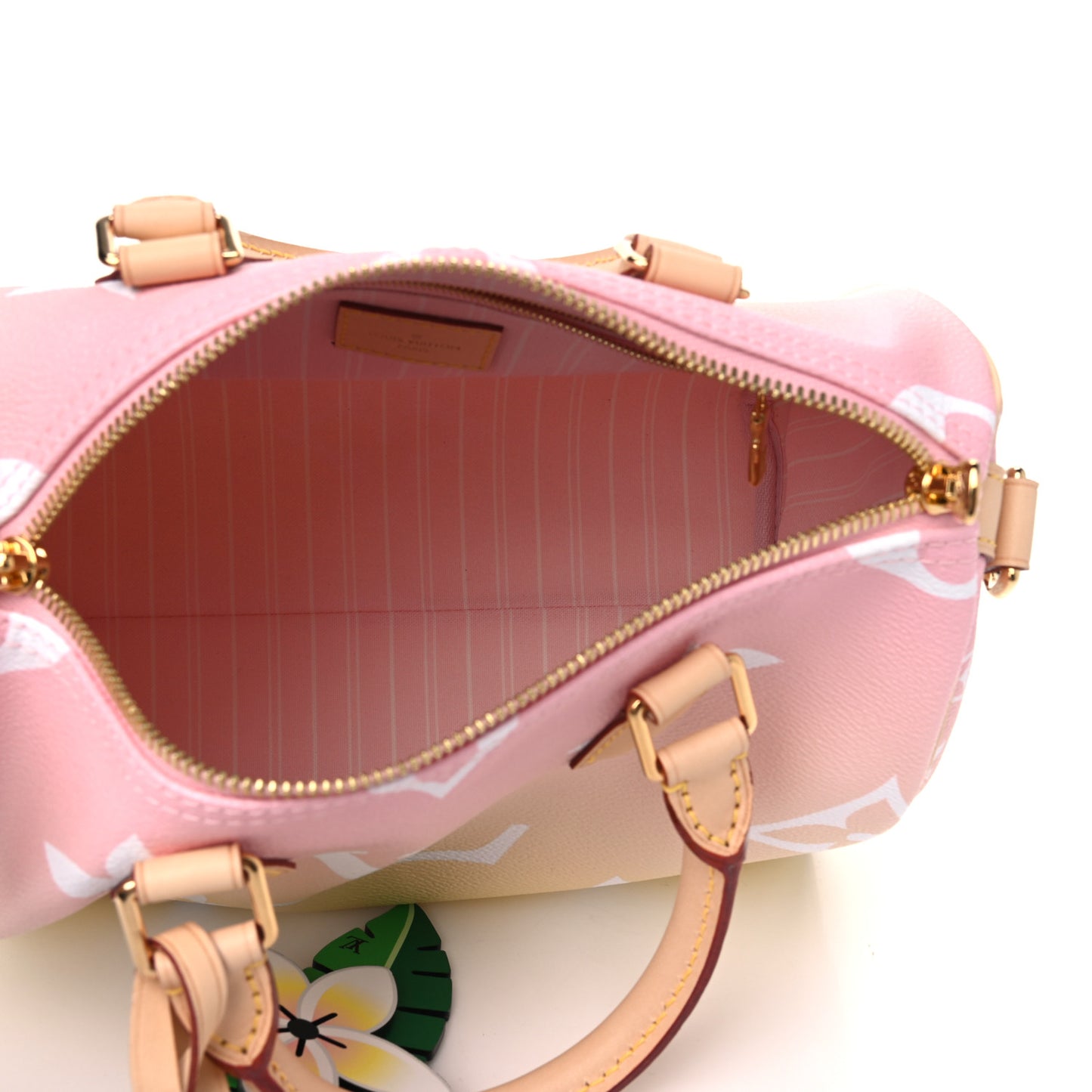 Monogram Giant By The Pool Speedy Bandouliere 25 Light Pink