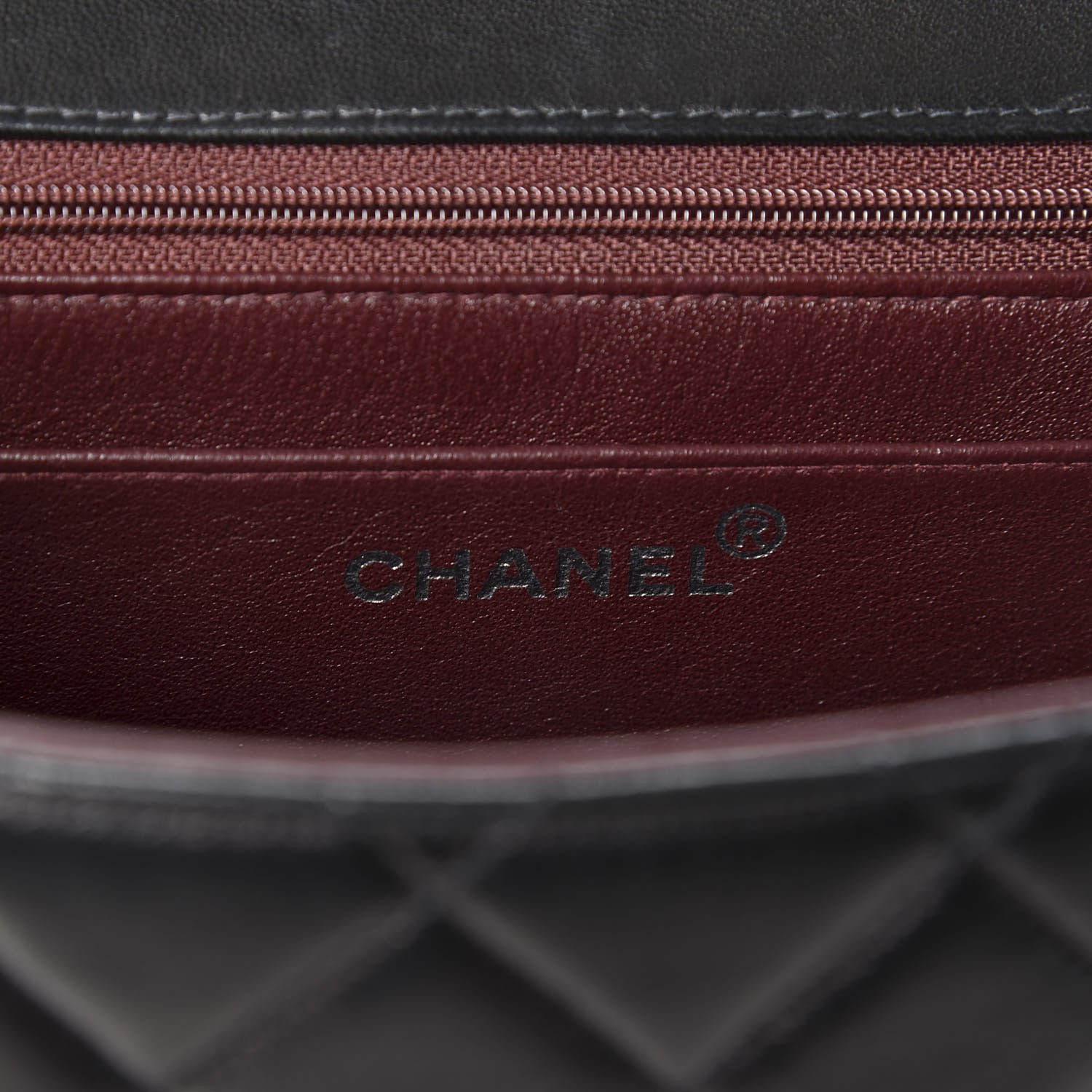 Chanel Lambskin Quilted Jumbo Single Flap Black 7 of 10