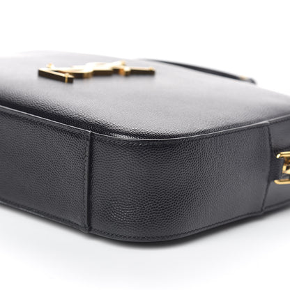 Saint Laurent Grain De Poudre Medium Classic Monogram Camera Bag Black 9 of 9