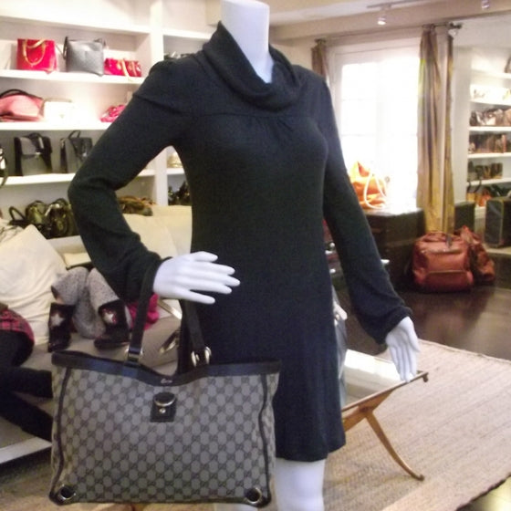 Gucci Monogram Large Abbey Tote 2 of 13