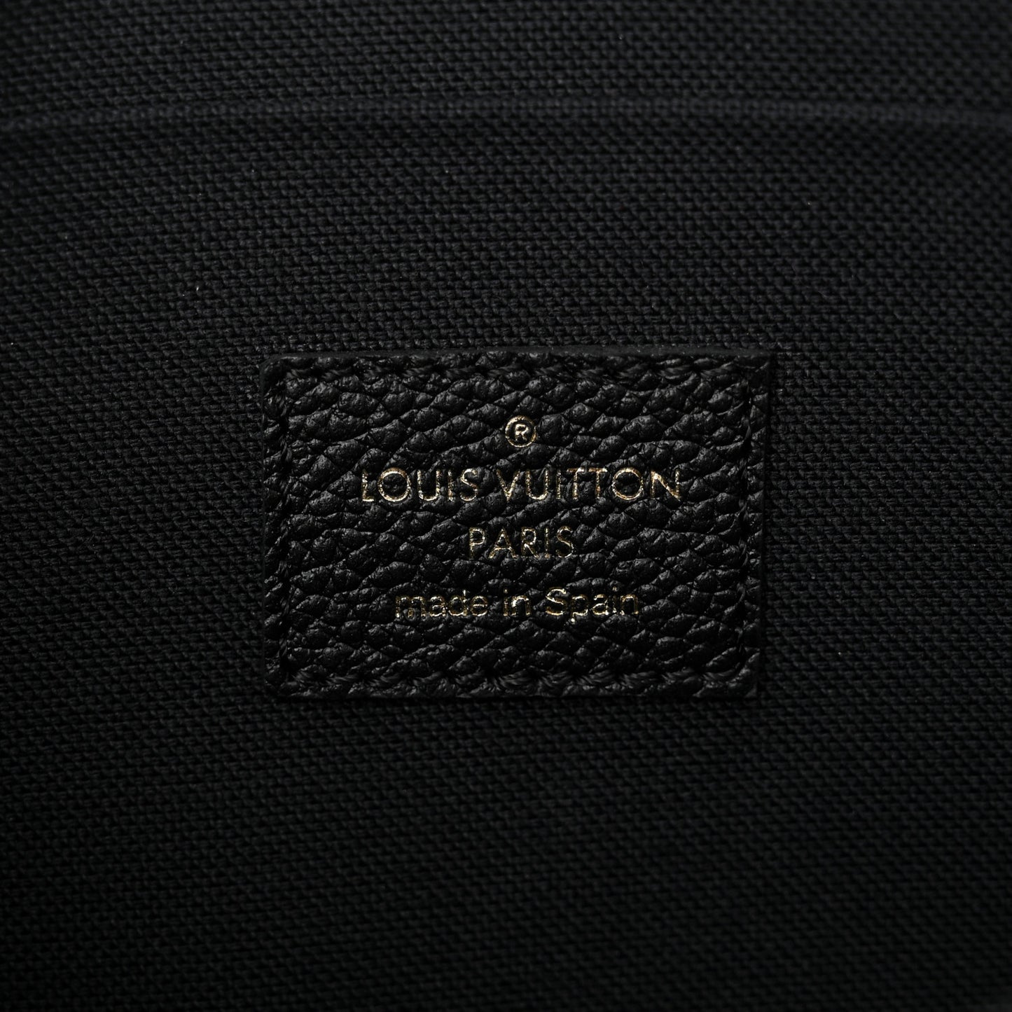 Empreinte Pochette Felicie Chain Wallet Black