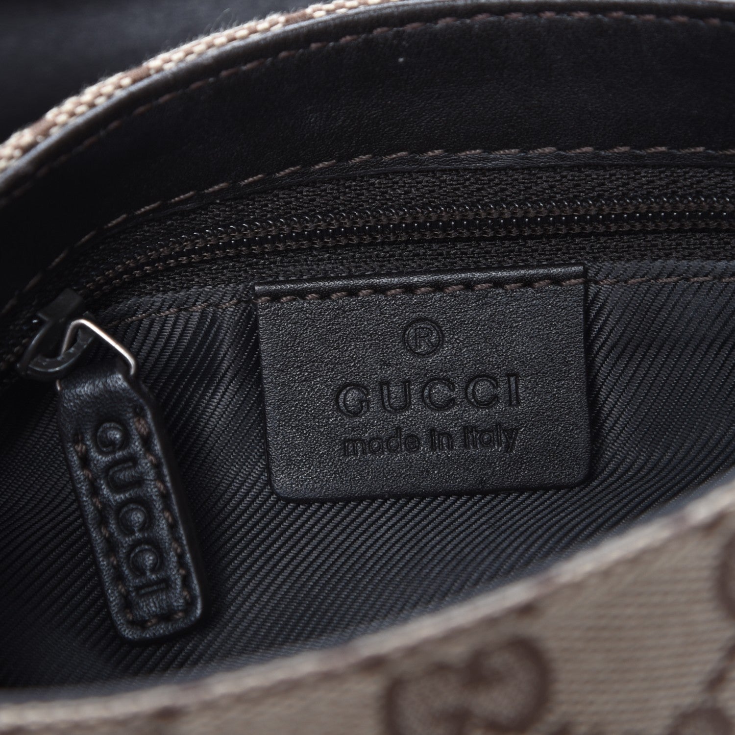 Gucci GG Monogram Flight Belt Bag Dark Brown 6 of 7