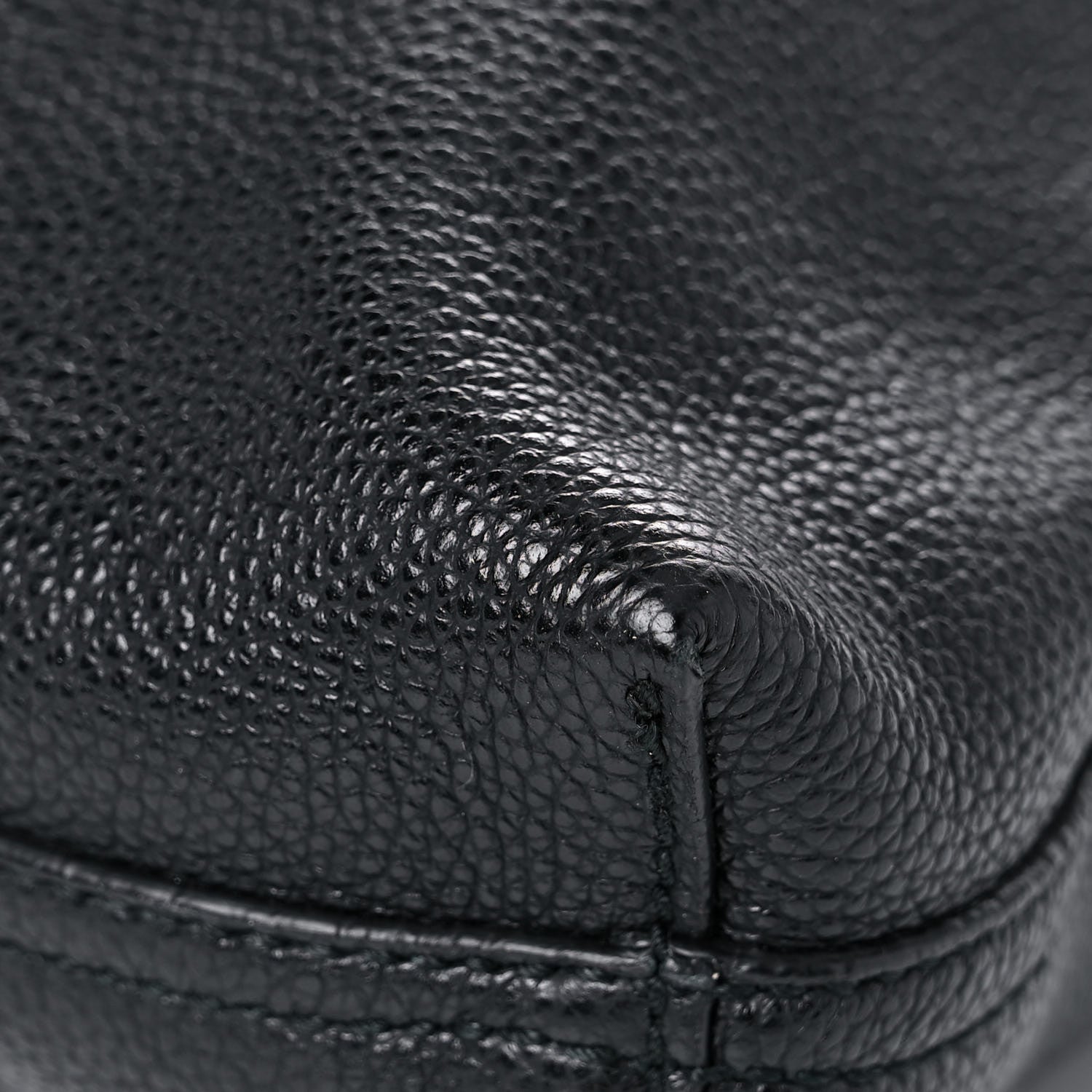 Gucci Calfskin Mens Logo Vertical Shopping Tote Black 8 of 11
