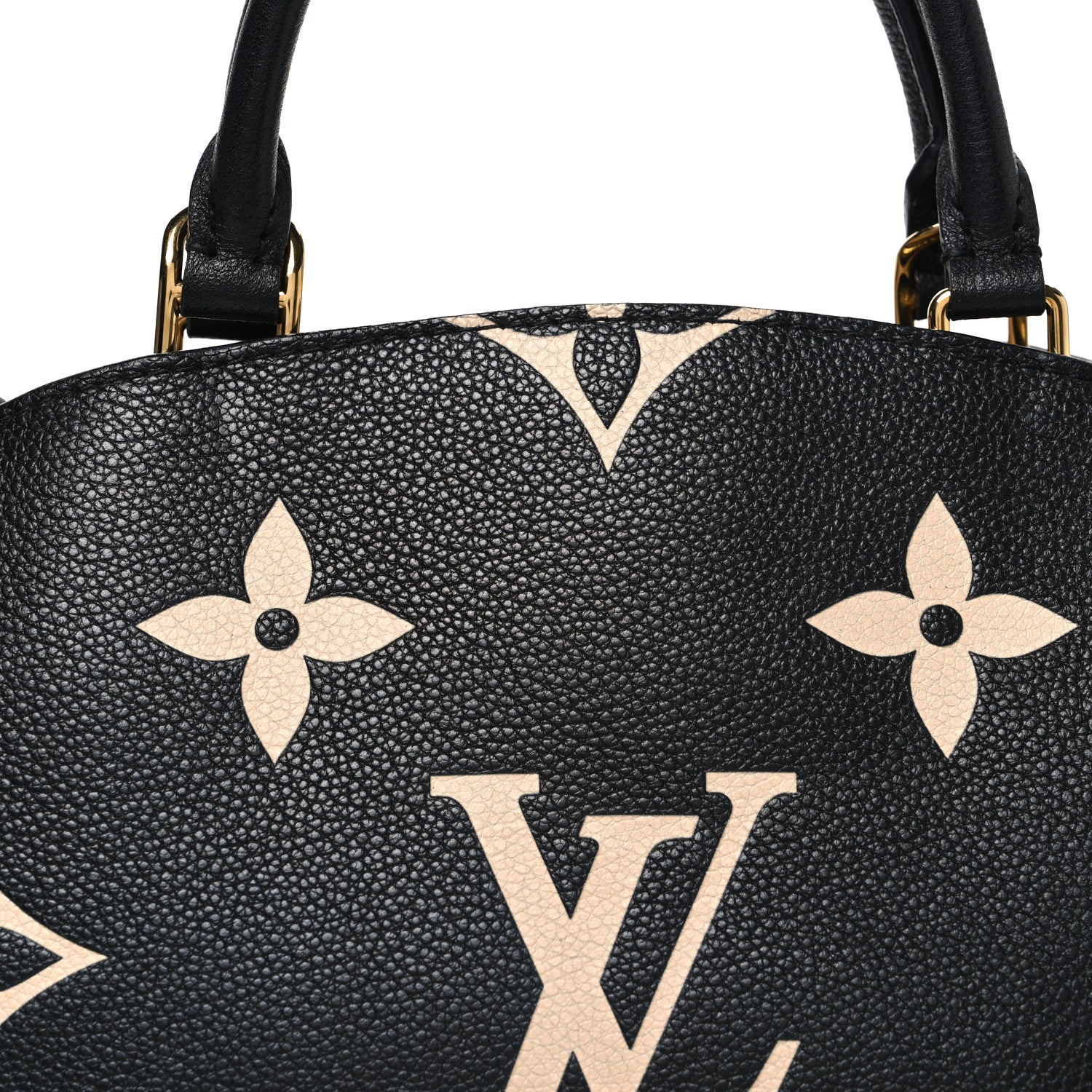 Louis Vuitton Empreinte Monogram Giant Petit Palais Black Beige 7 of 9