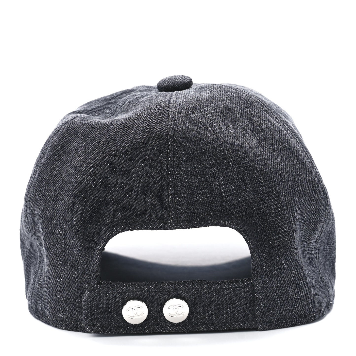 Cotton Sequin CC Cap Hat Black