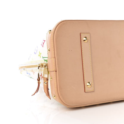 Louis Vuitton Monogram Multicolor Alma GM White 8 of 11